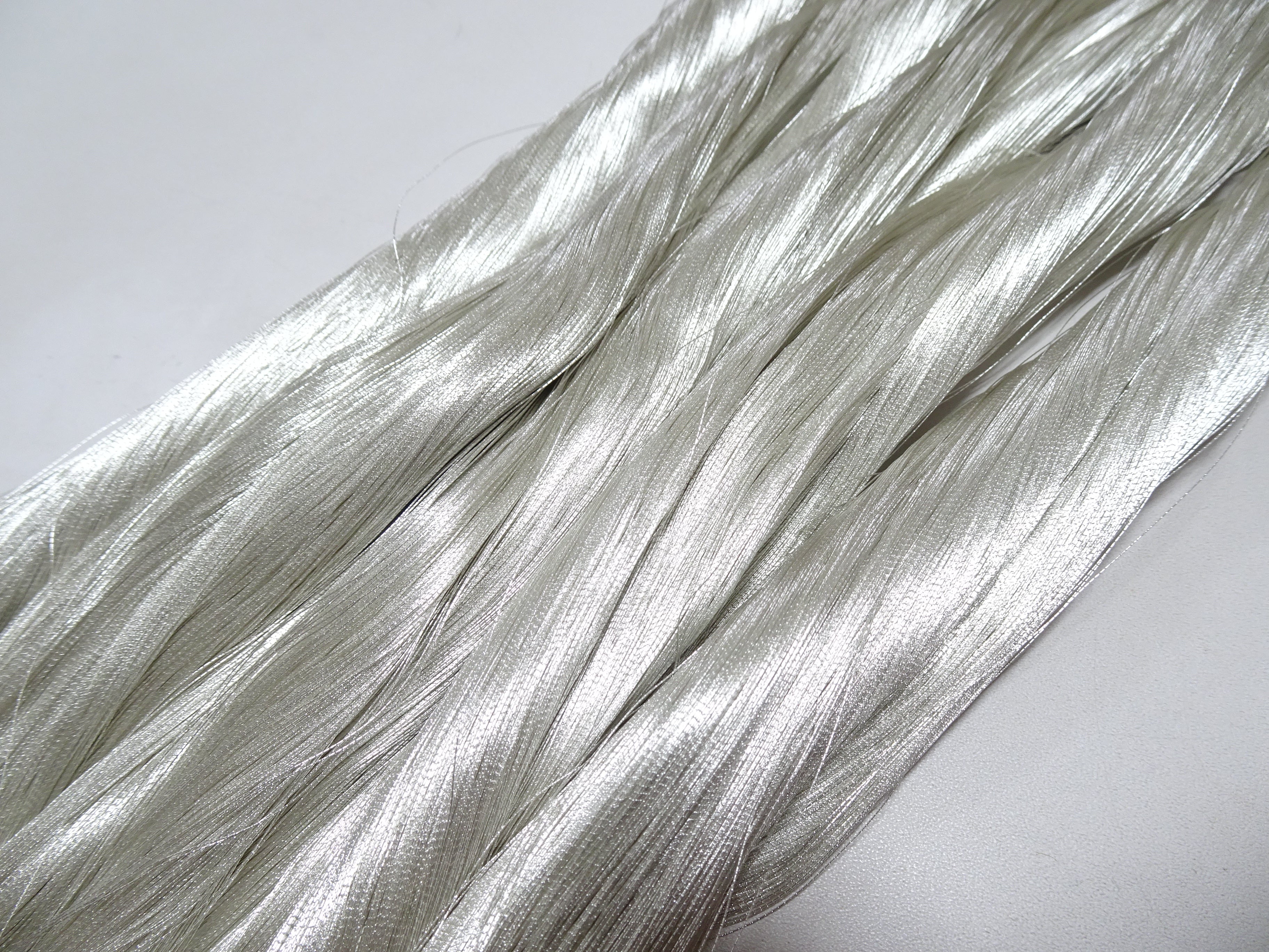 Special Price! Japanese Vintage Superb Real Silver Leaf Thread 5sets Embroidery 5000M  0.16mm  17107