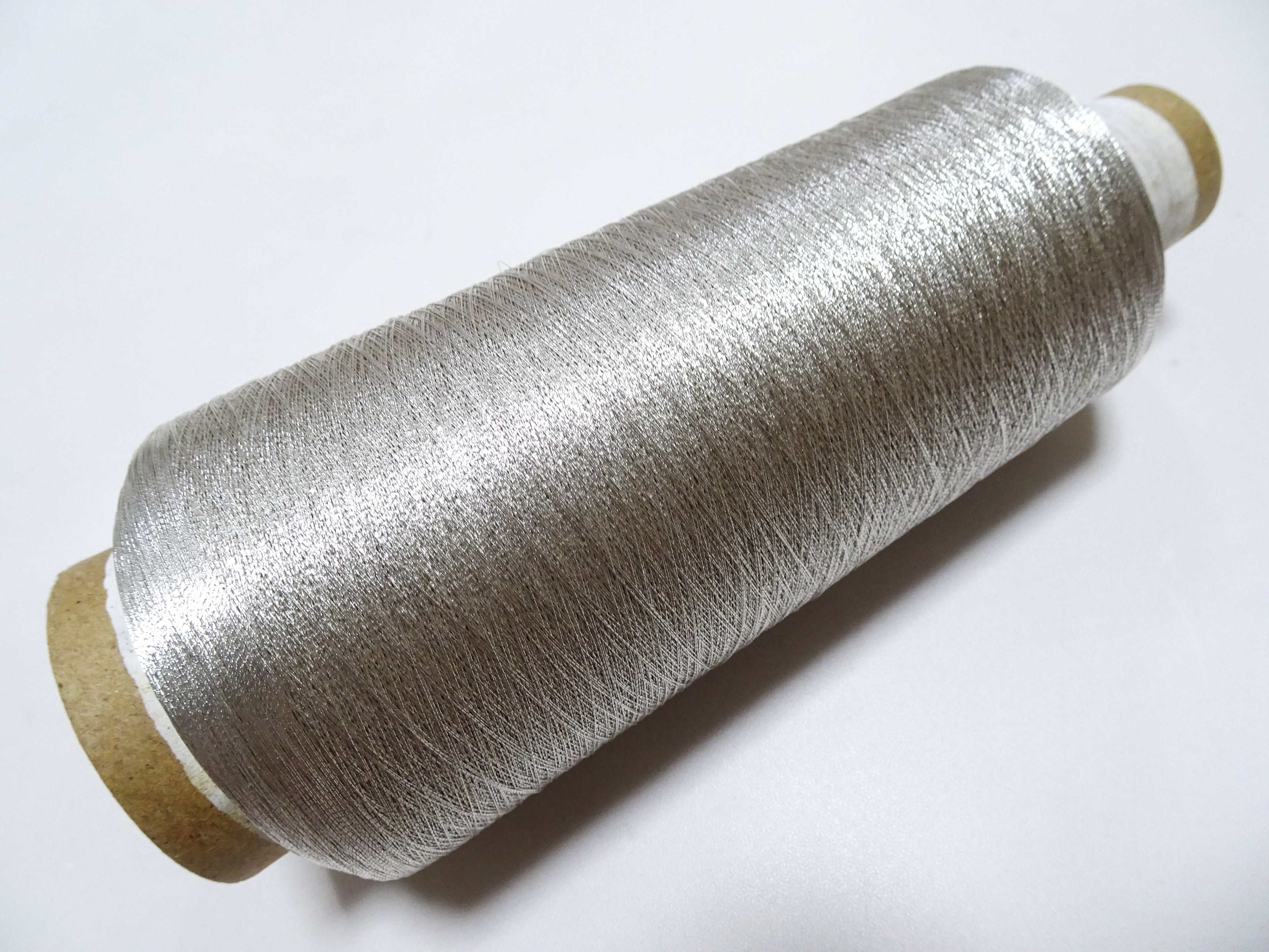 Japanese vintage Superb real silver leaf thread S1 embroidery 5000M  0.16mm  19574