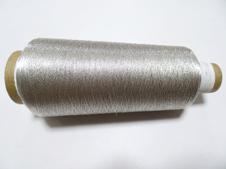 Japanese vintage Superb real silver leaf thread S1 embroidery 5000M  0.16mm  19574
