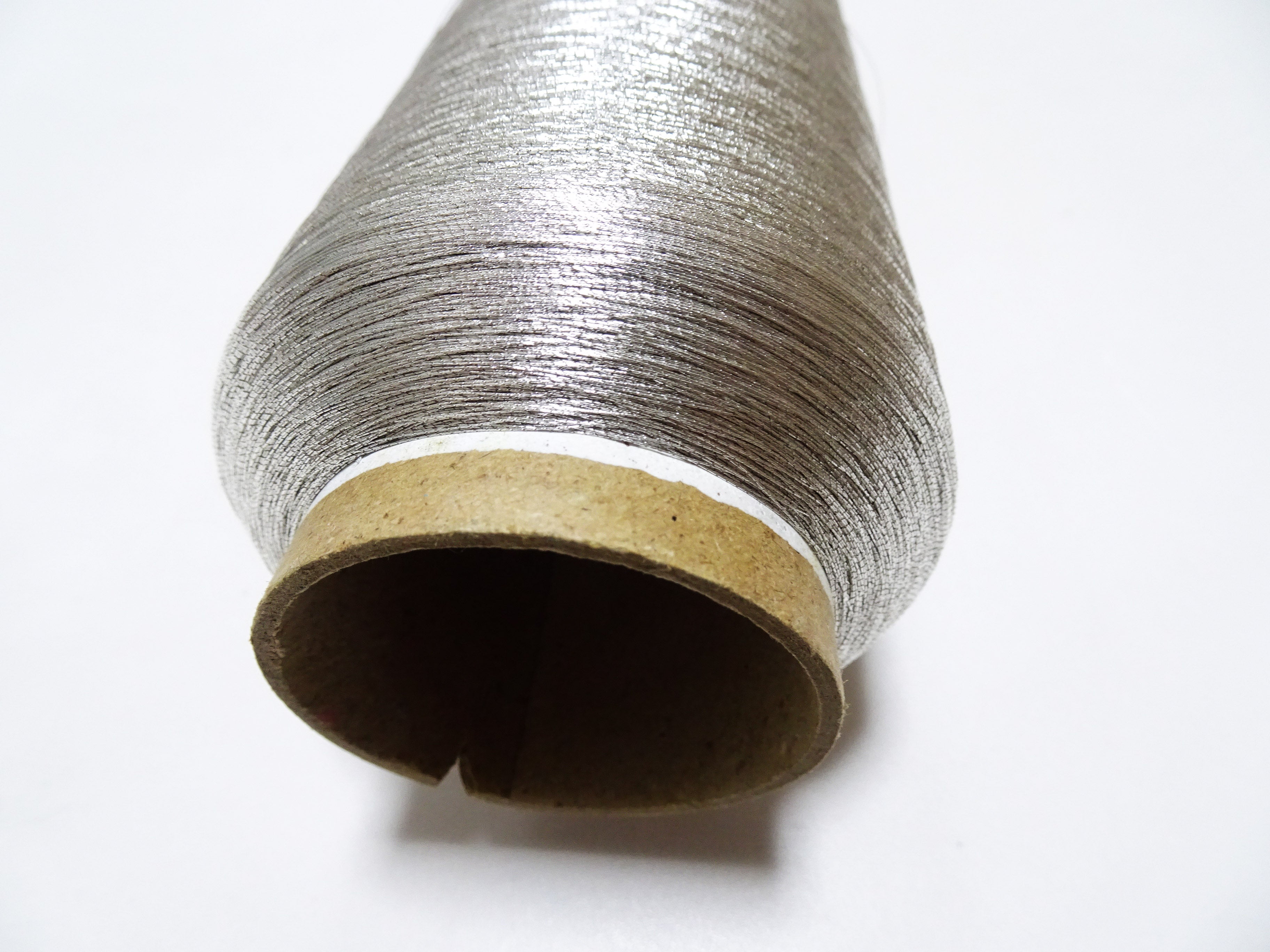 Japanese vintage Superb real silver leaf thread S1 embroidery 5000M  0.16mm  19574