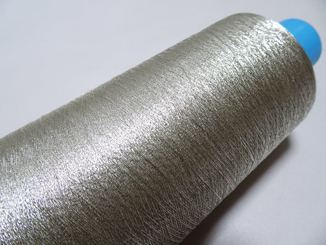 Japanese vintage Superb real silver leaf thread S1 Hikari embroidery 5000M  0.16mm  19575