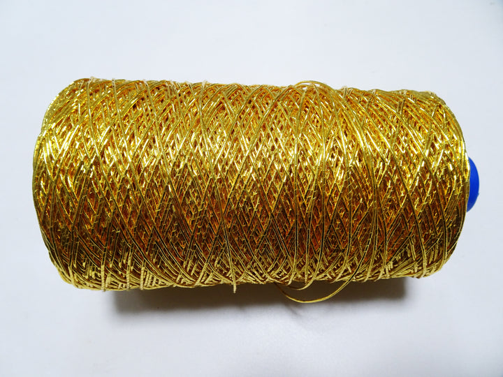 Japanese Vintage Gold Leaf Thread Kinkoma Embroidery 164 500M     0.95mm  19576