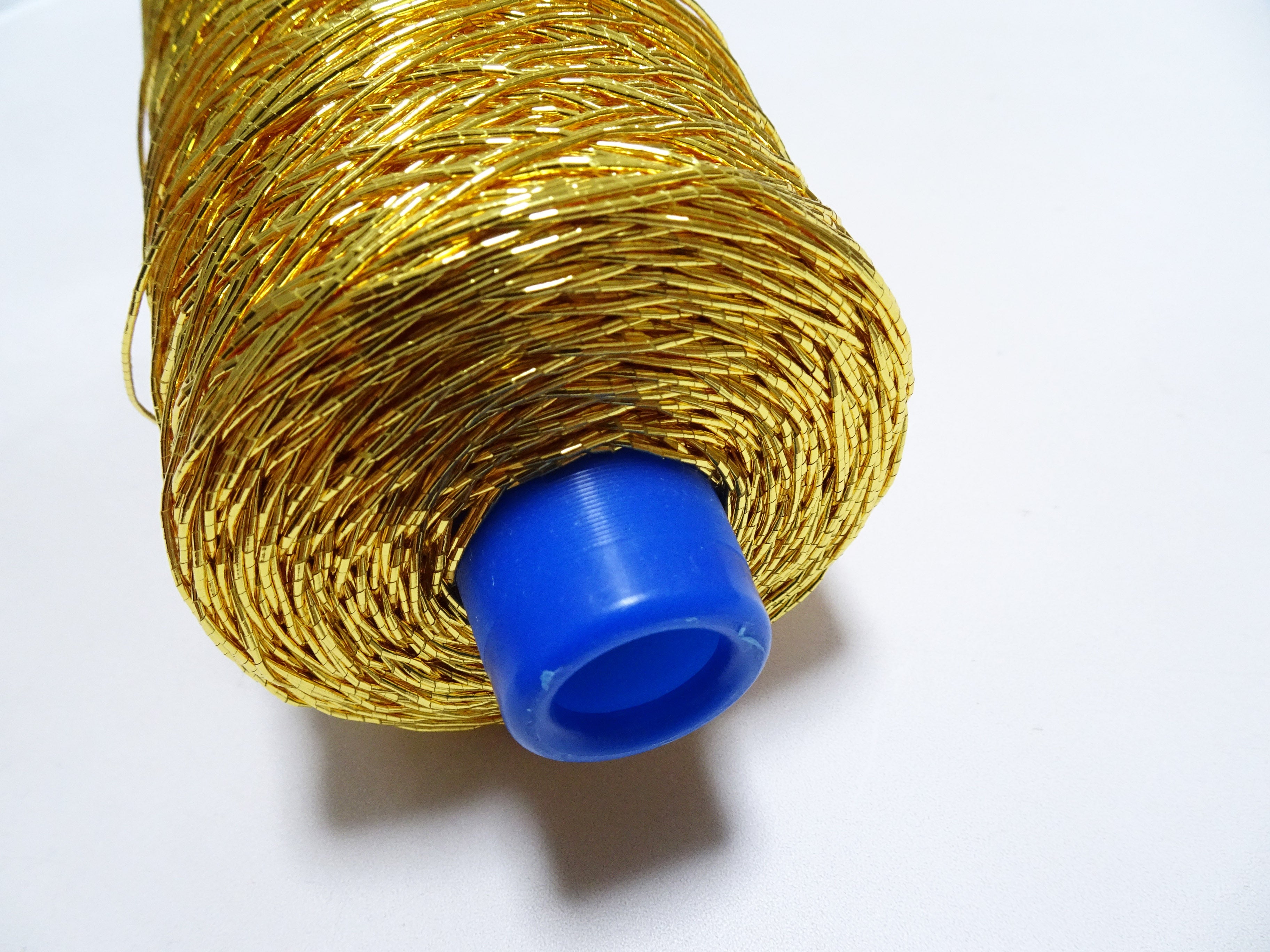 Japanese Vintage Gold Leaf Thread Kinkoma Embroidery 164 500M     0.95mm  19576