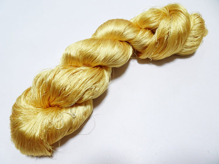 Japanese Vintage Twisted Silk Thread Embroidery 17430