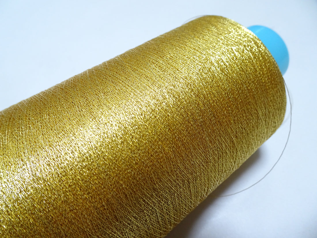 Special price!! Japanese Vintage Superb Gold Leaf Thread embroidery 5000M 17110  0.16mm