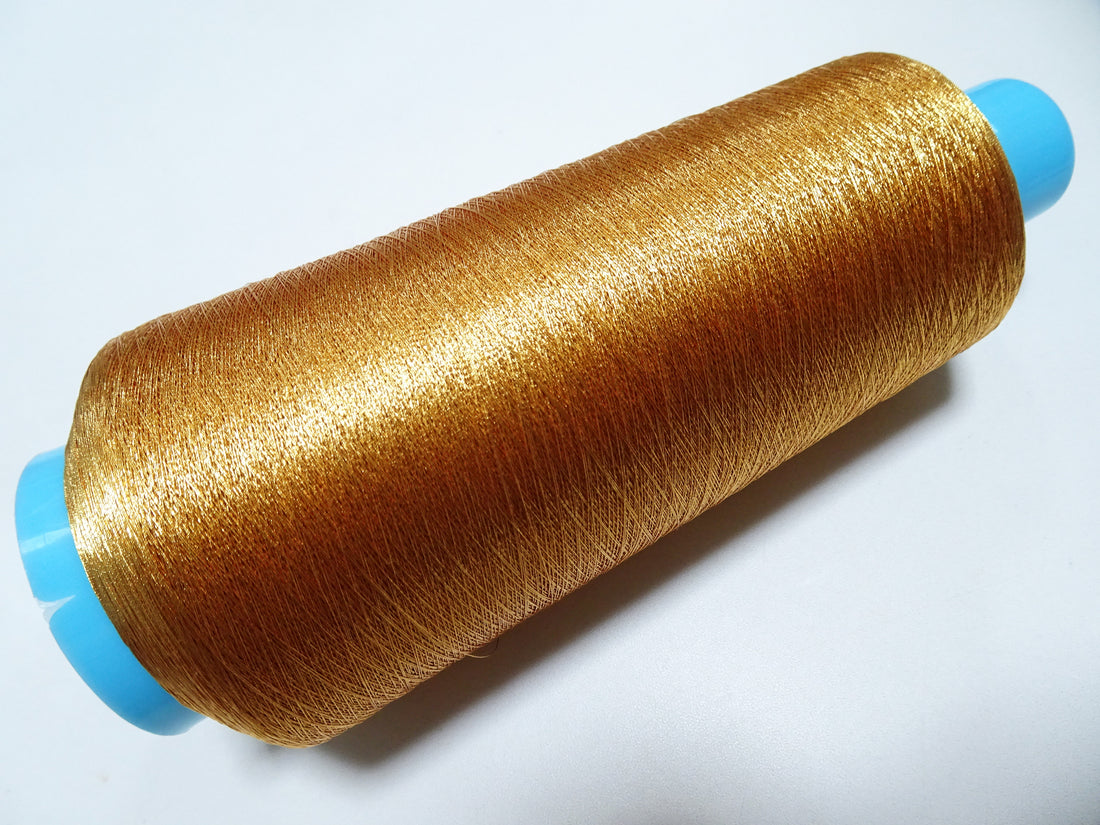 Special price!! Japanese Vintage Superb Gold Leaf Thread embroidery 5000M 17111  0.16mm