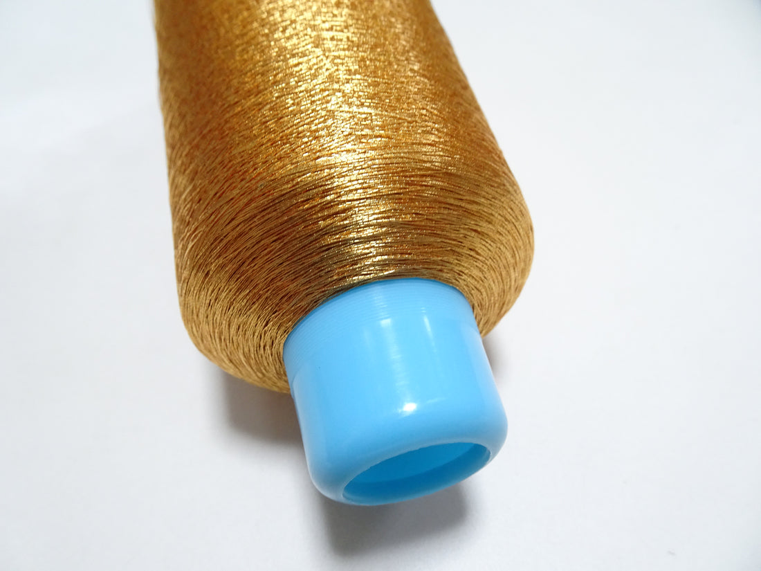 Special price!! Japanese Vintage Superb Gold Leaf Thread embroidery 5000M 17111  0.16mm