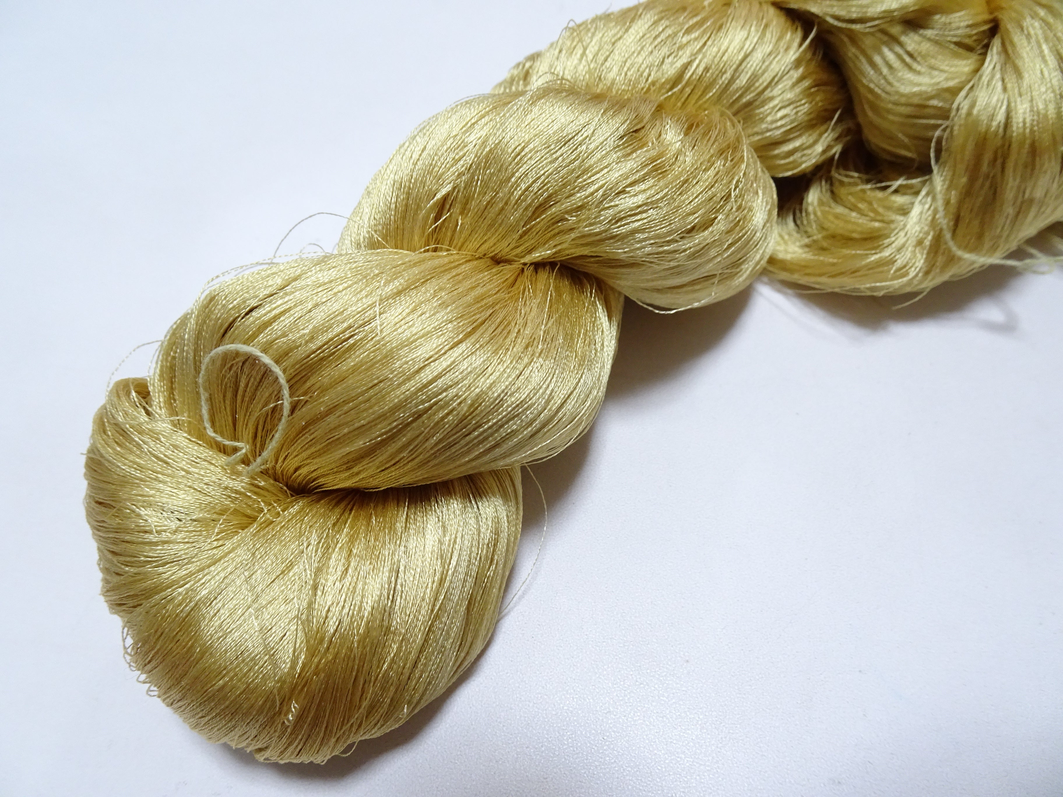Japanese Vintage Twisted Silk Thread Embroidery 17431