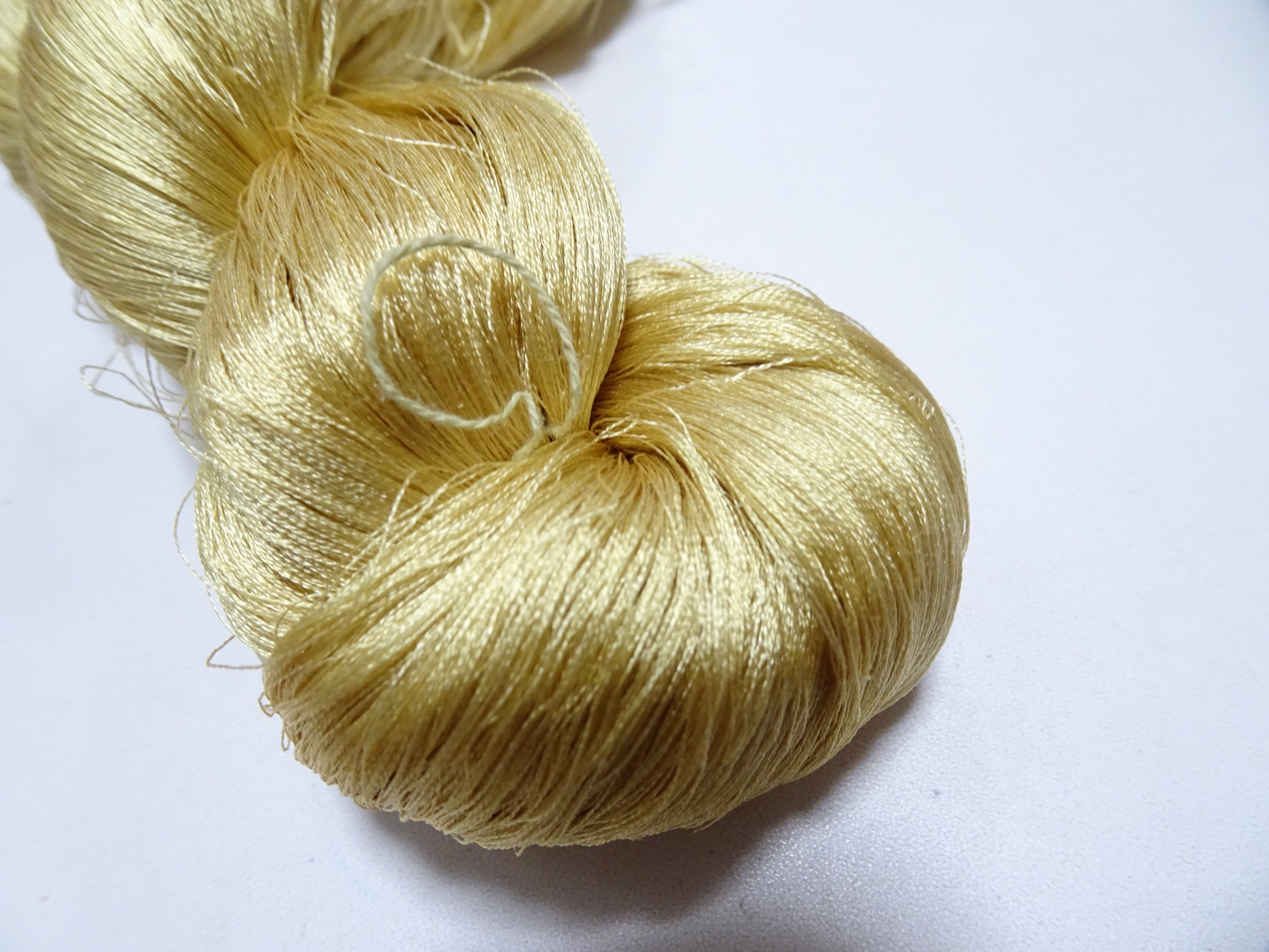Japanese Vintage Twisted Silk Thread Embroidery 17431