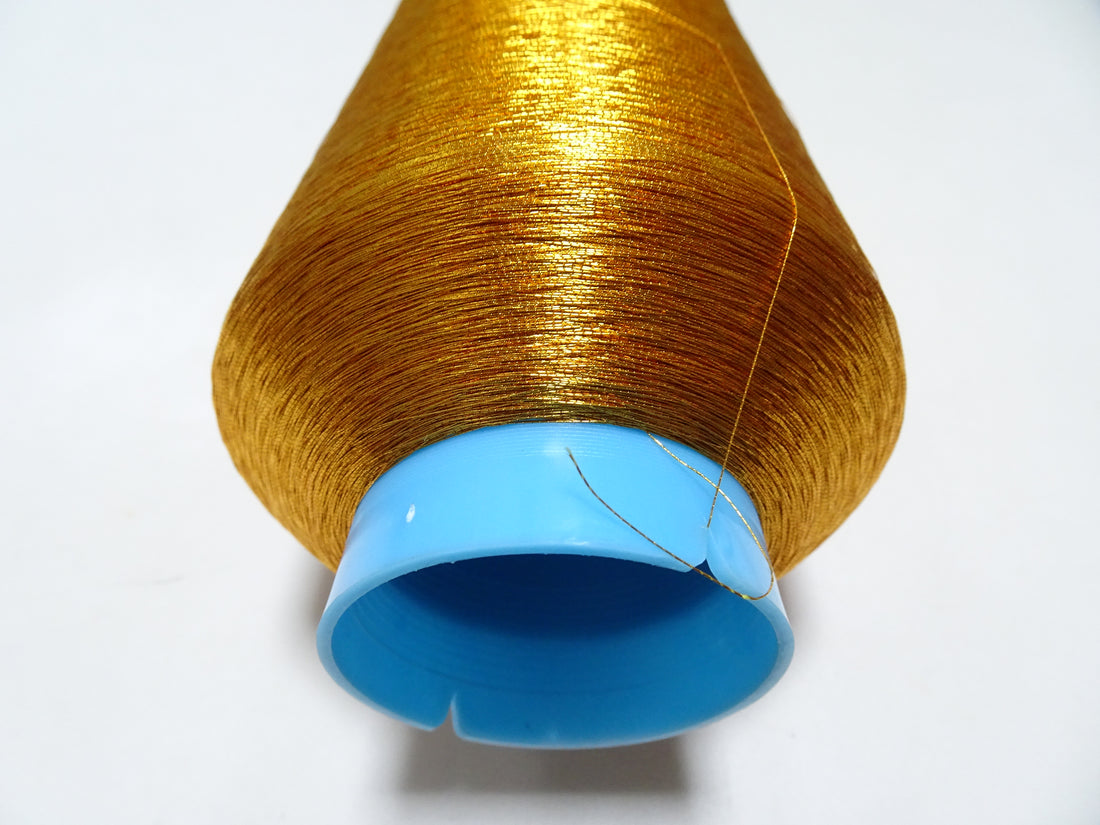 Special price!! Japanese Vintage Superb Gold Leaf Thread embroidery 10000M 17113  0.16mm