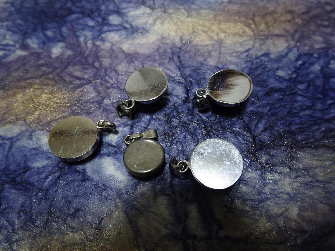 Japanese Vintage Pendant Top Sets Shippō-yaki (Cloisonné Enamel) 13008