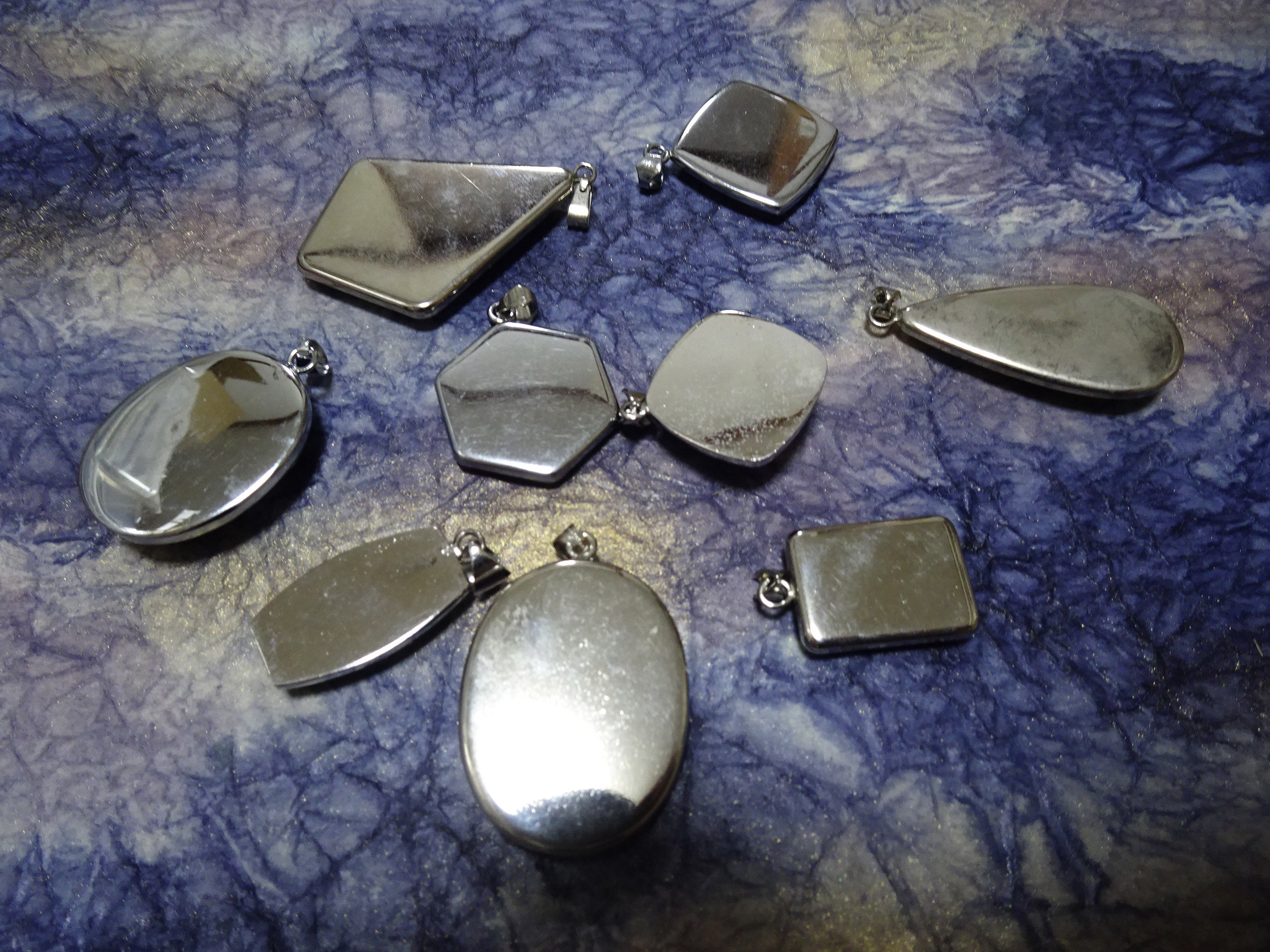 Japanese Vintage Pendant Top Sets Shippō-yaki (Cloisonné Enamel) 13010