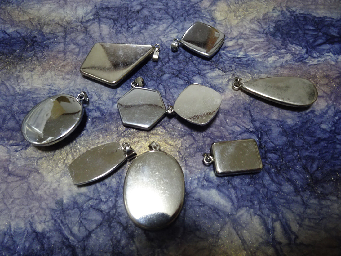 Japanese Vintage Pendant Top Sets Shippō-yaki (Cloisonné Enamel) 13010