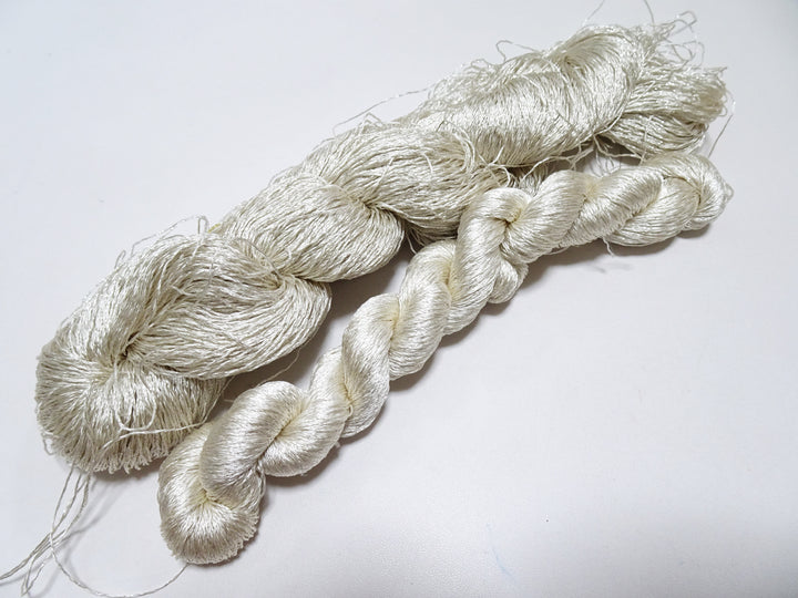 Japanese Vintage High Class Rare Silk Thread 2sets Mixture of Gold embroidery 14702