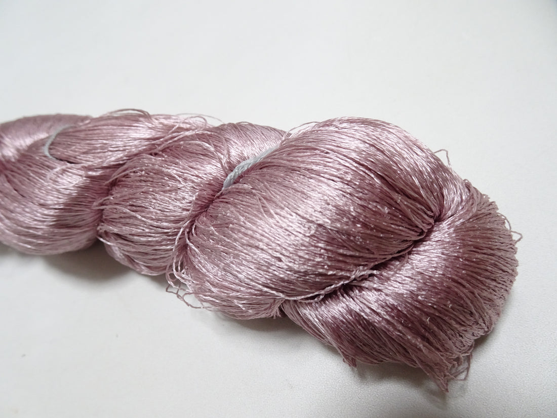 Japanese Vintage Twisted Silk Thread　Embroidery 18795
