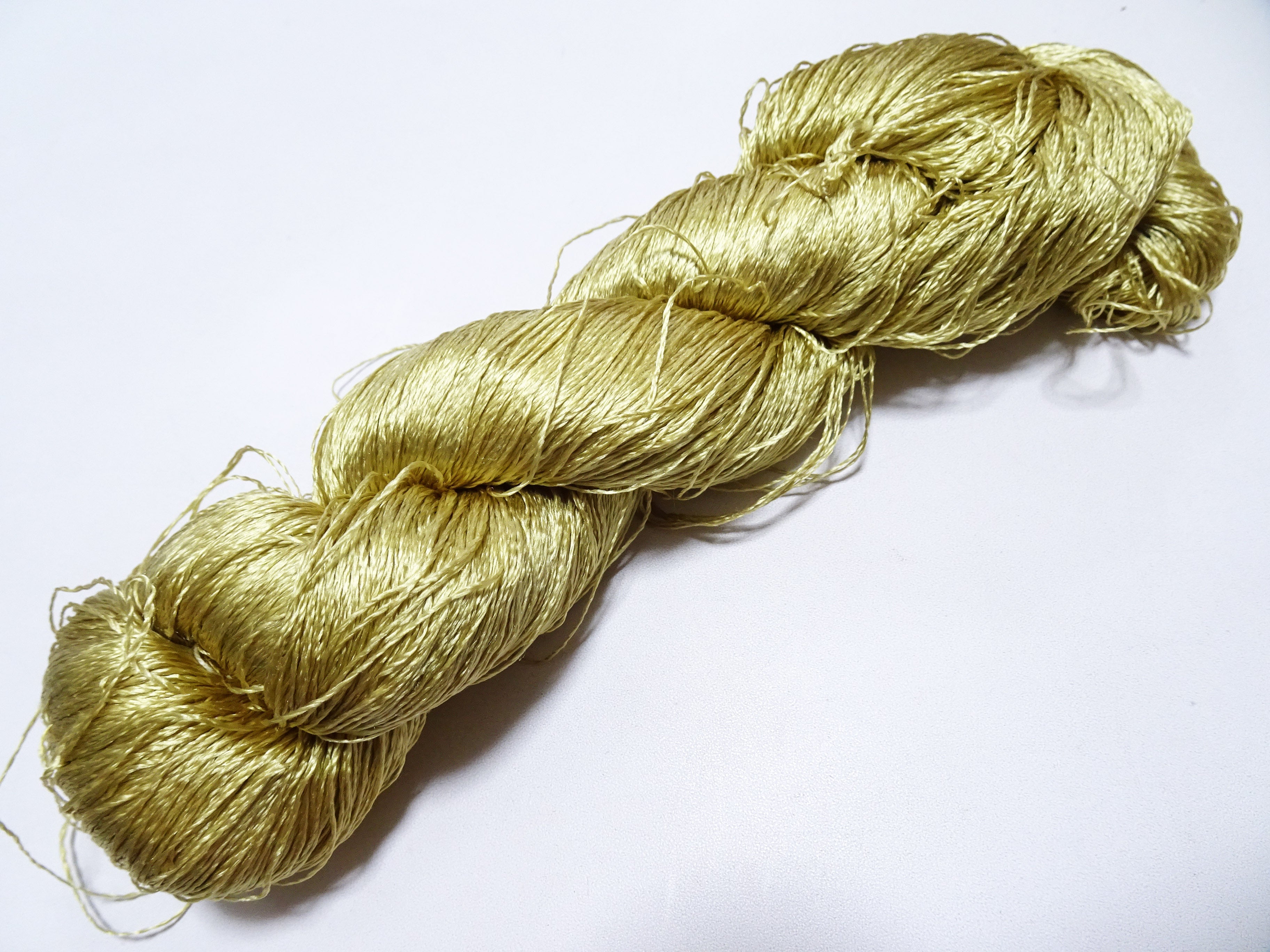 Japanese Vintage Twisted Silk Thread　Embroidery 18799