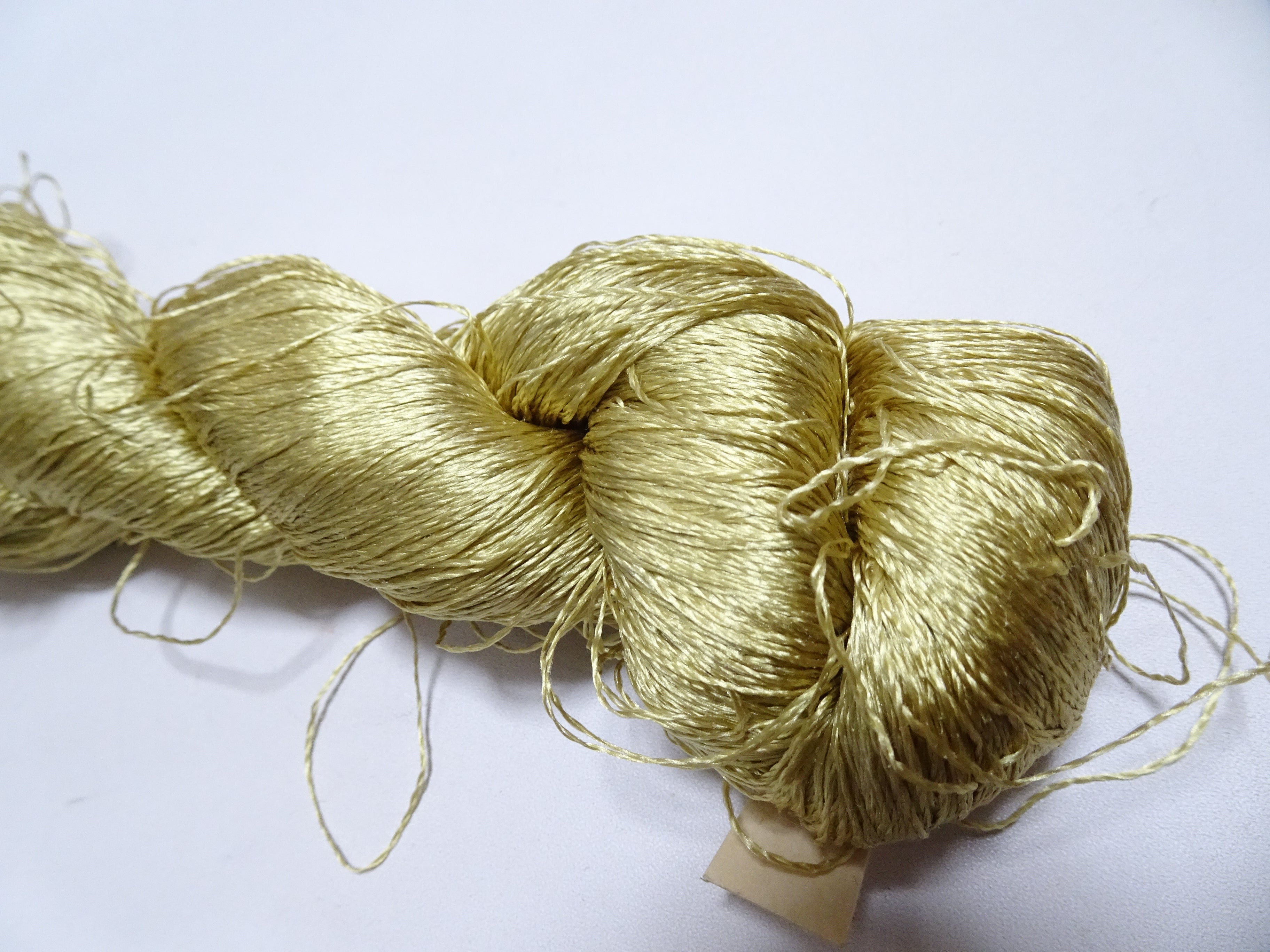 Japanese Vintage Twisted Silk Thread　Embroidery 18799