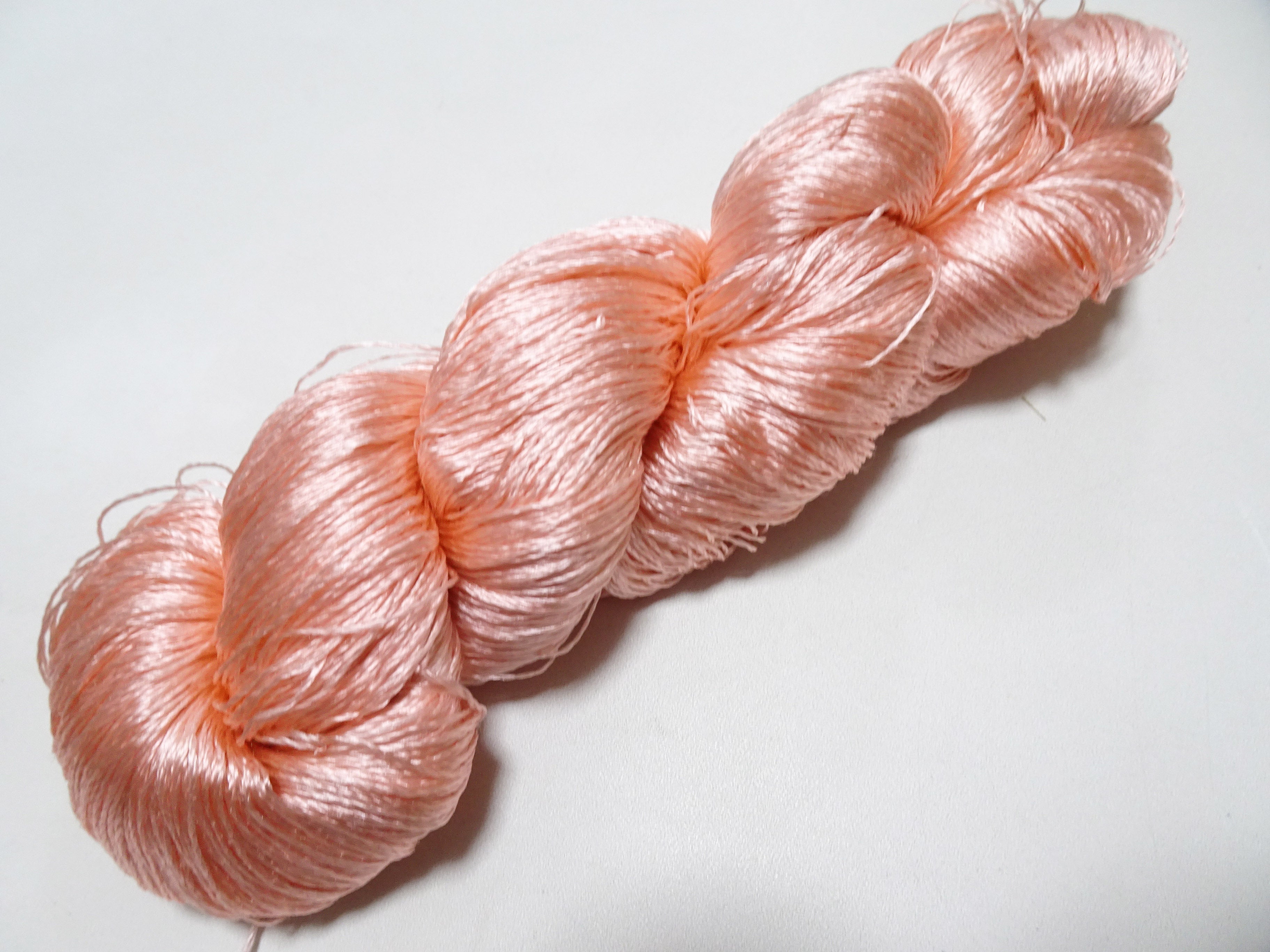 Japanese Vintage Twisted Silk Thread　Embroidery 18802