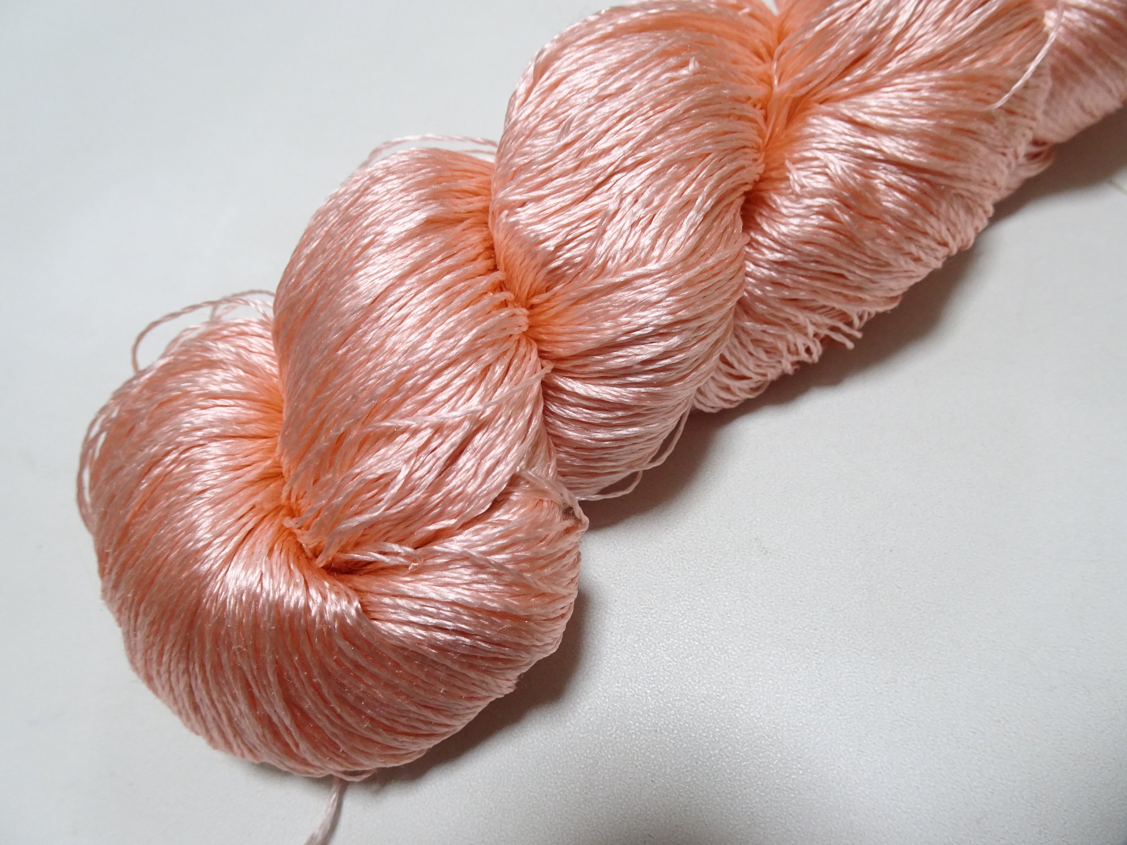 Japanese Vintage Twisted Silk Thread　Embroidery 18802
