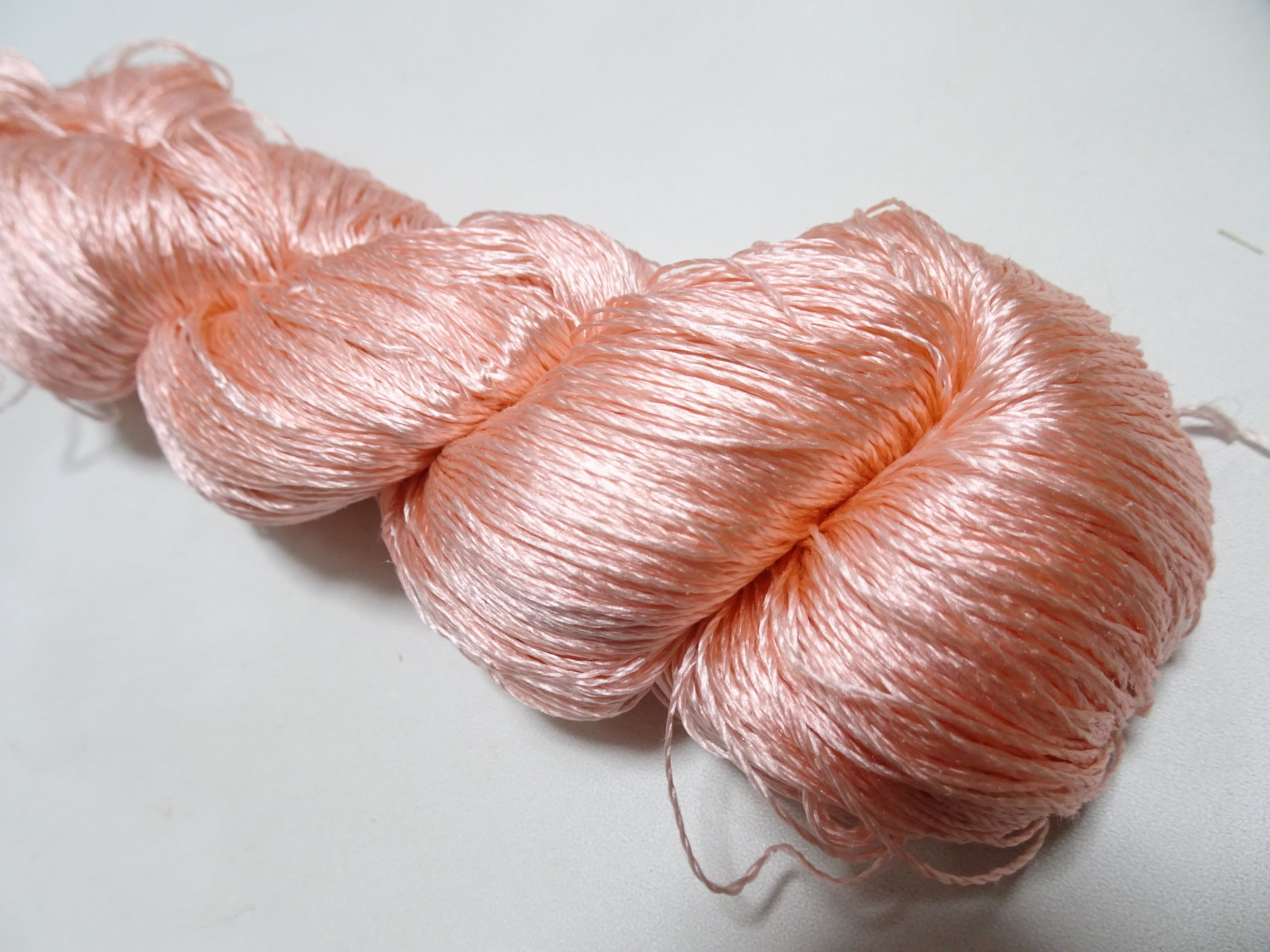 Japanese Vintage Twisted Silk Thread　Embroidery 18802