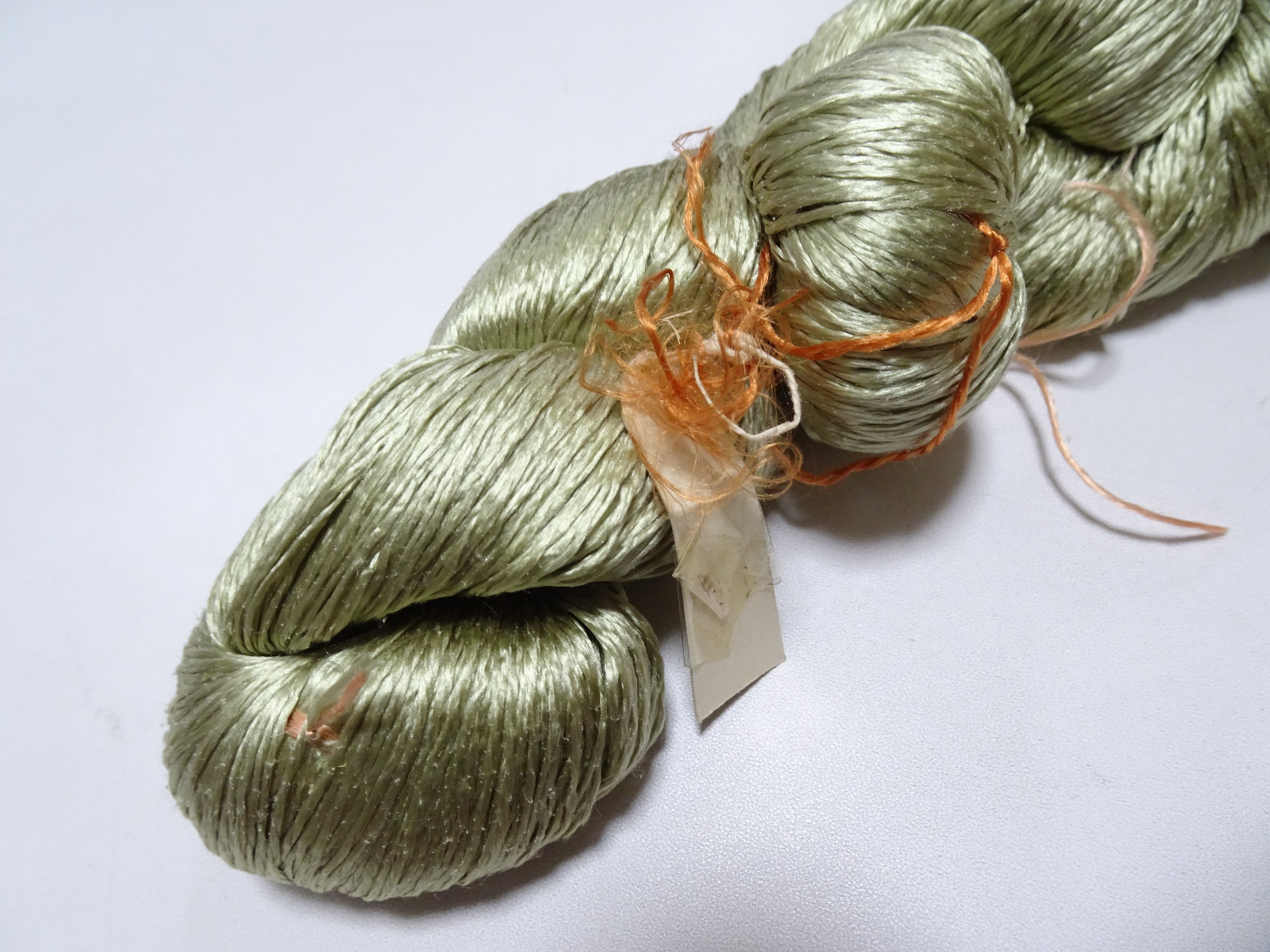 Japanese Vintage Twisted Silk Thread　Embroidery 18804