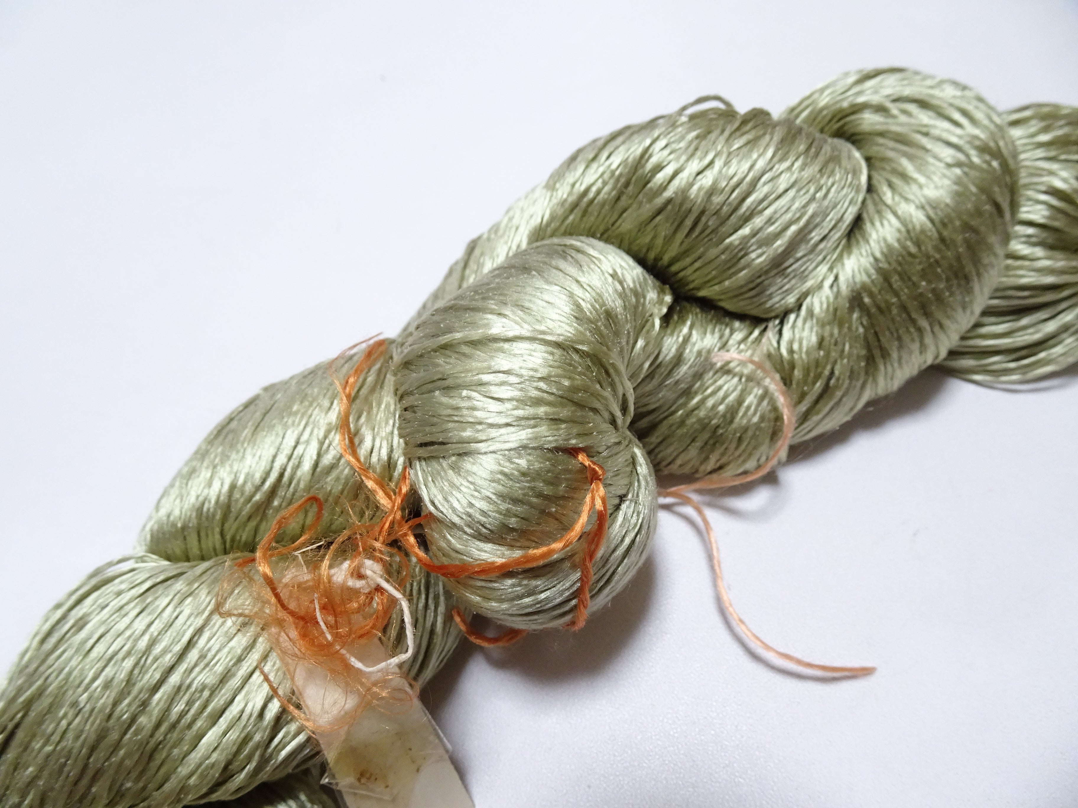 Japanese Vintage Twisted Silk Thread　Embroidery 18804
