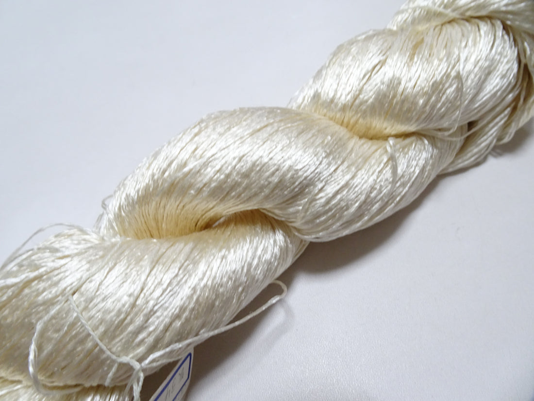 Japanese Vintage Twisted Silk Thread　Embroidery 18805