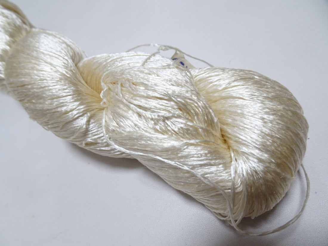 Japanese Vintage Twisted Silk Thread　Embroidery 18805