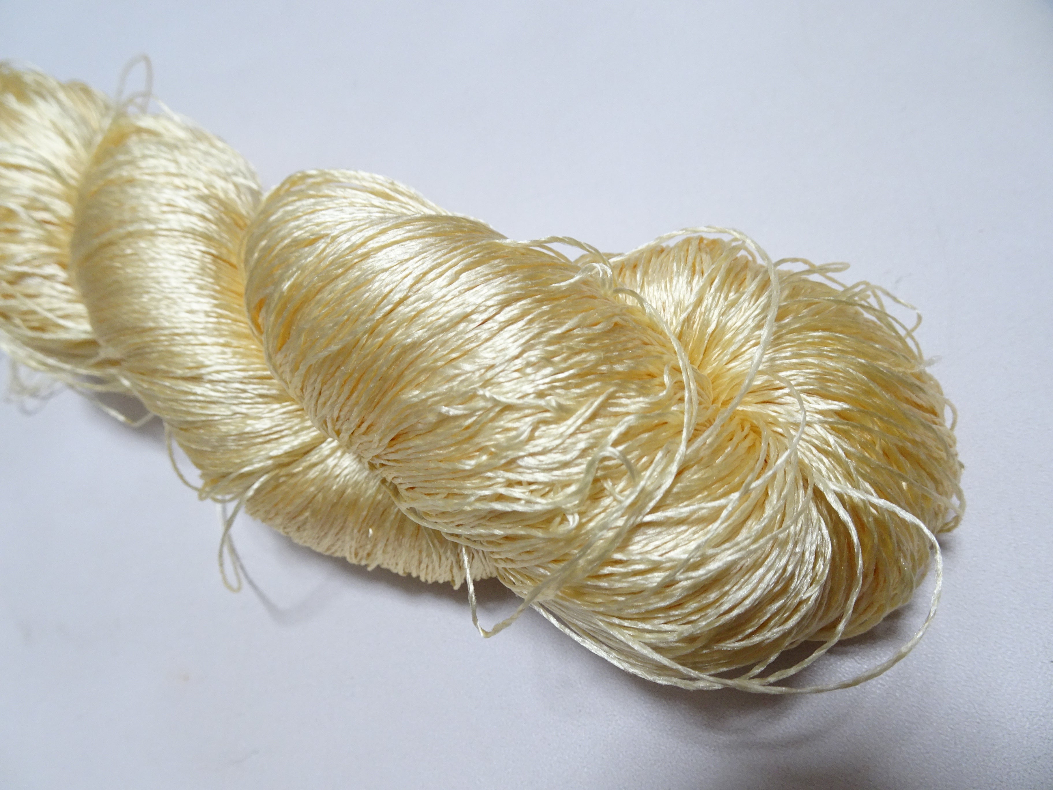 Japanese Vintage Twisted Silk Thread　Embroidery 18806