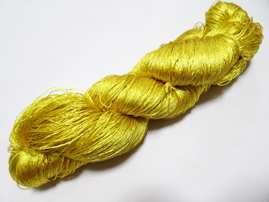 Japanese Vintage Twisted Silk Thread　Embroidery 18810