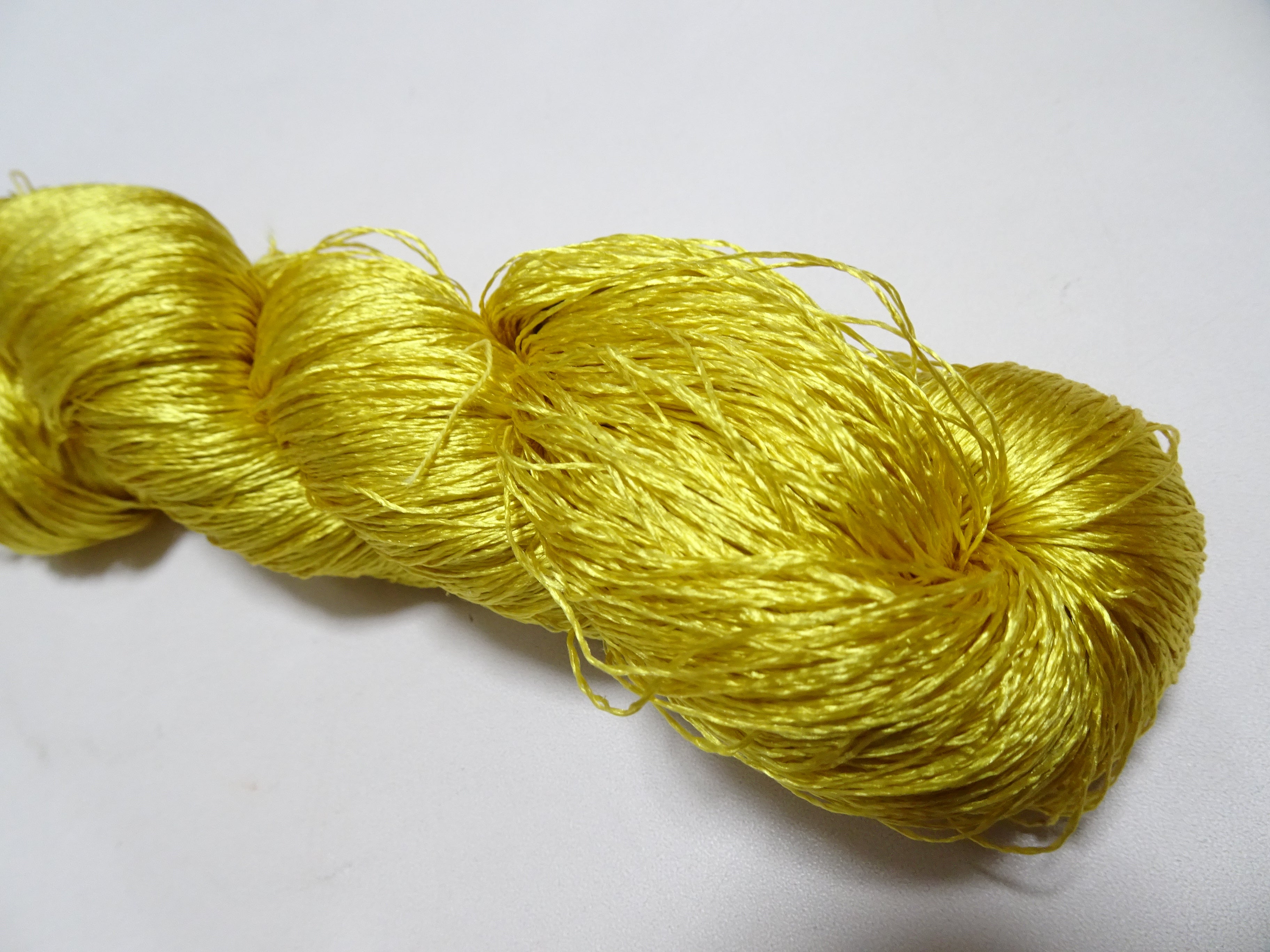 Japanese Vintage Twisted Silk Thread　Embroidery 18810