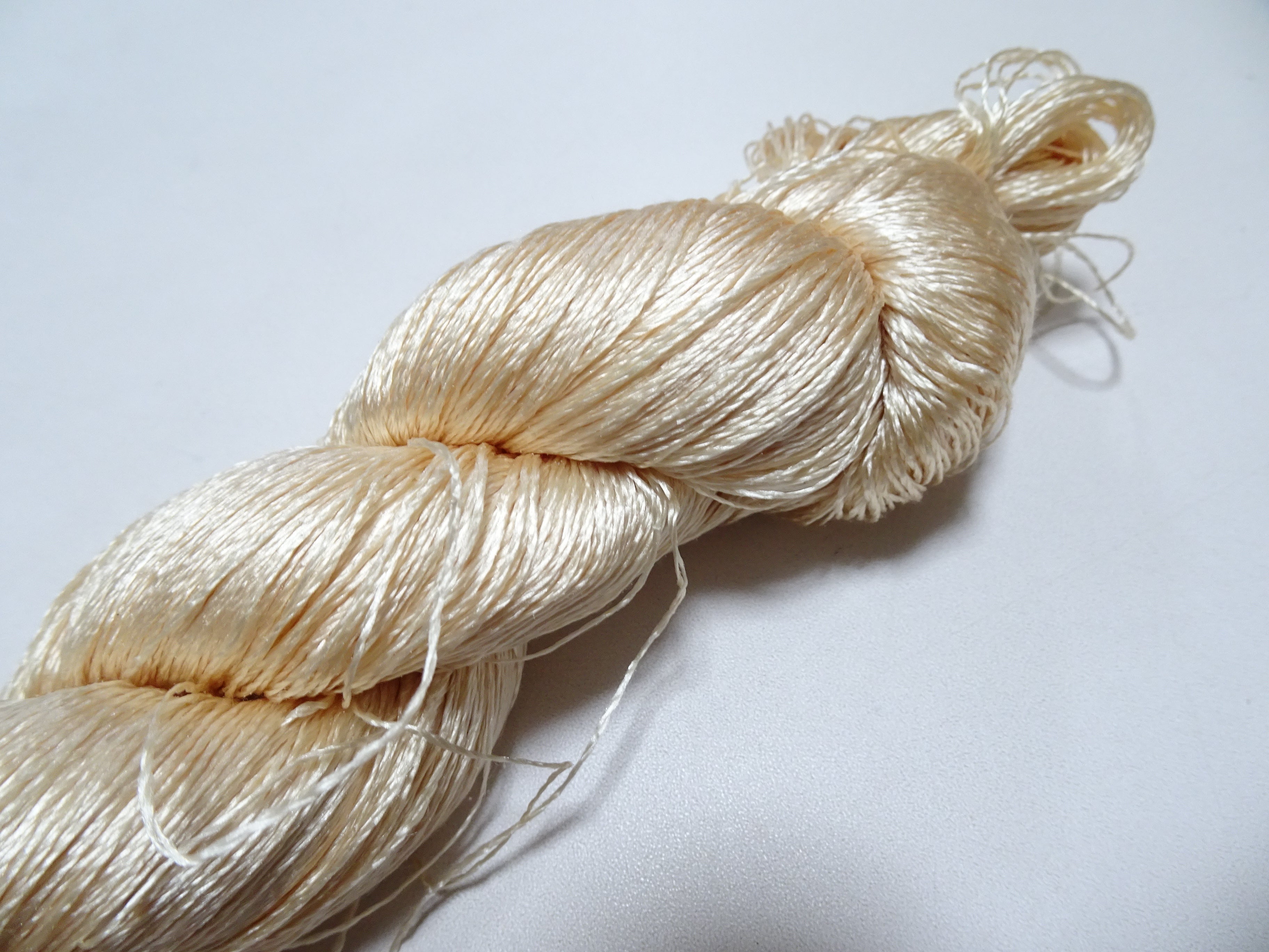 Japanese Vintage Twisted Silk Thread　Embroidery 18813