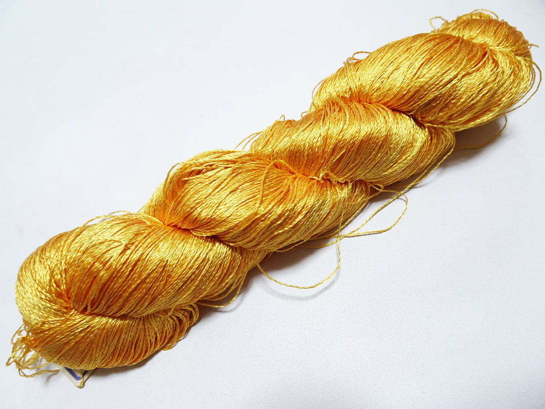 Japanese Vintage Twisted Silk Thread　Embroidery 18816