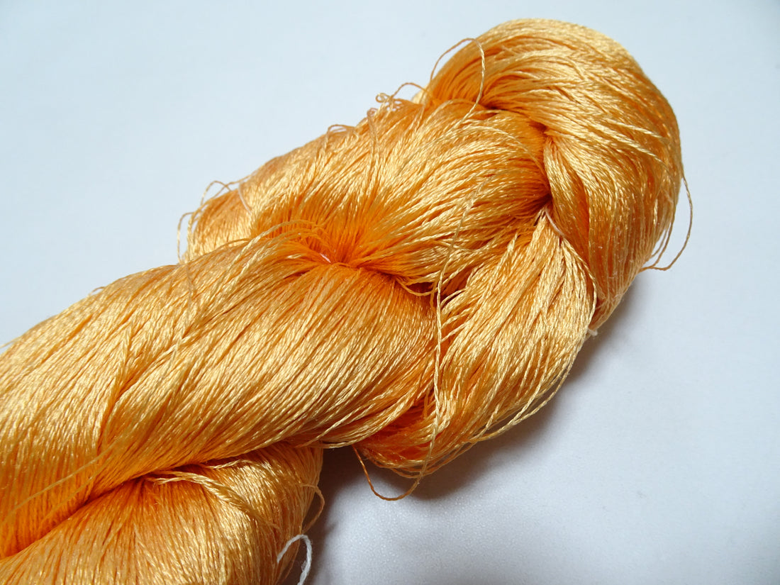 Japanese Vintage Twisted Silk Thread　Embroidery 18819