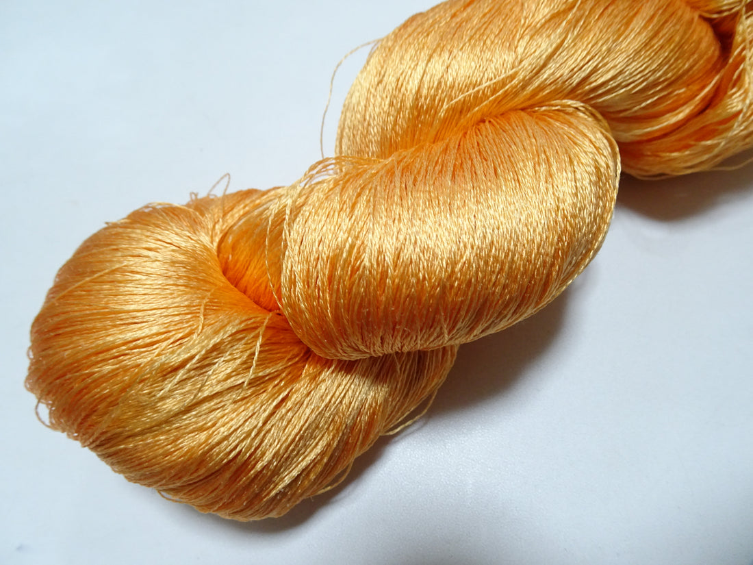 Japanese Vintage Twisted Silk Thread　Embroidery 18819