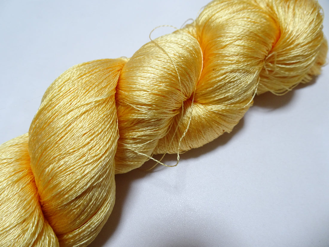 Japanese Vintage Twisted Silk Thread　Embroidery 18820