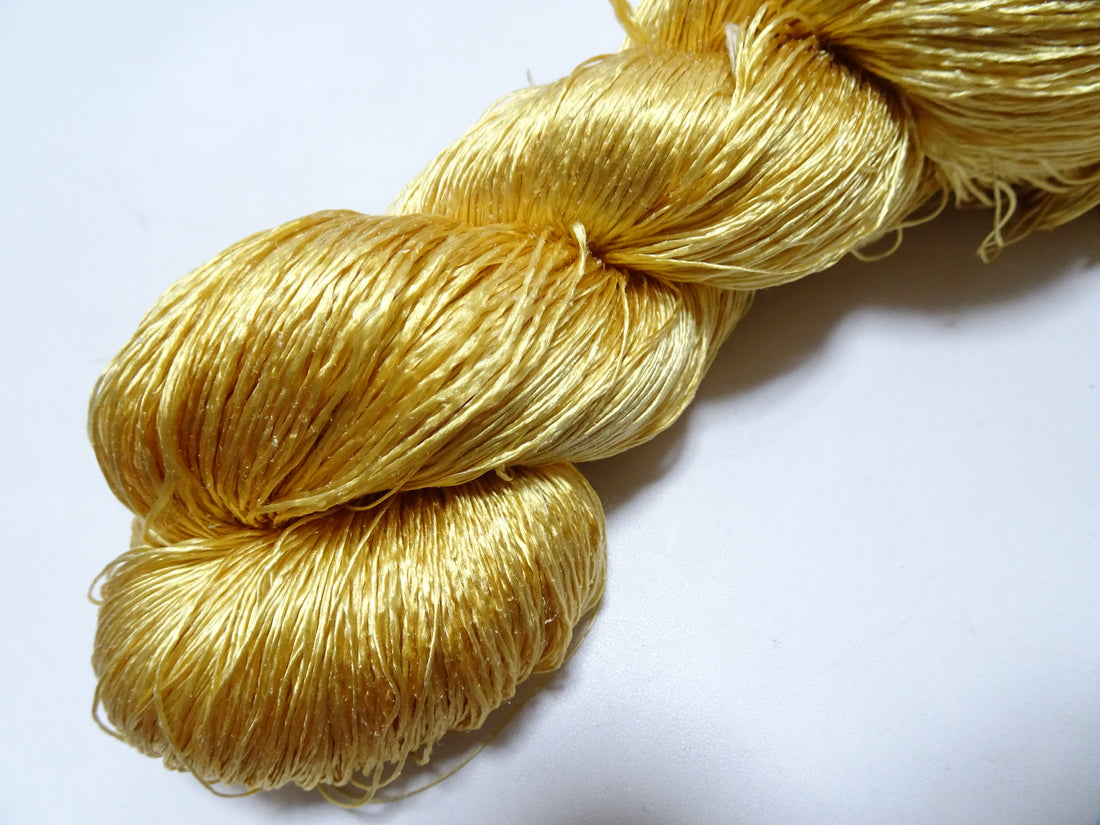 Japanese Vintage Twisted Silk Thread　Embroidery 18825