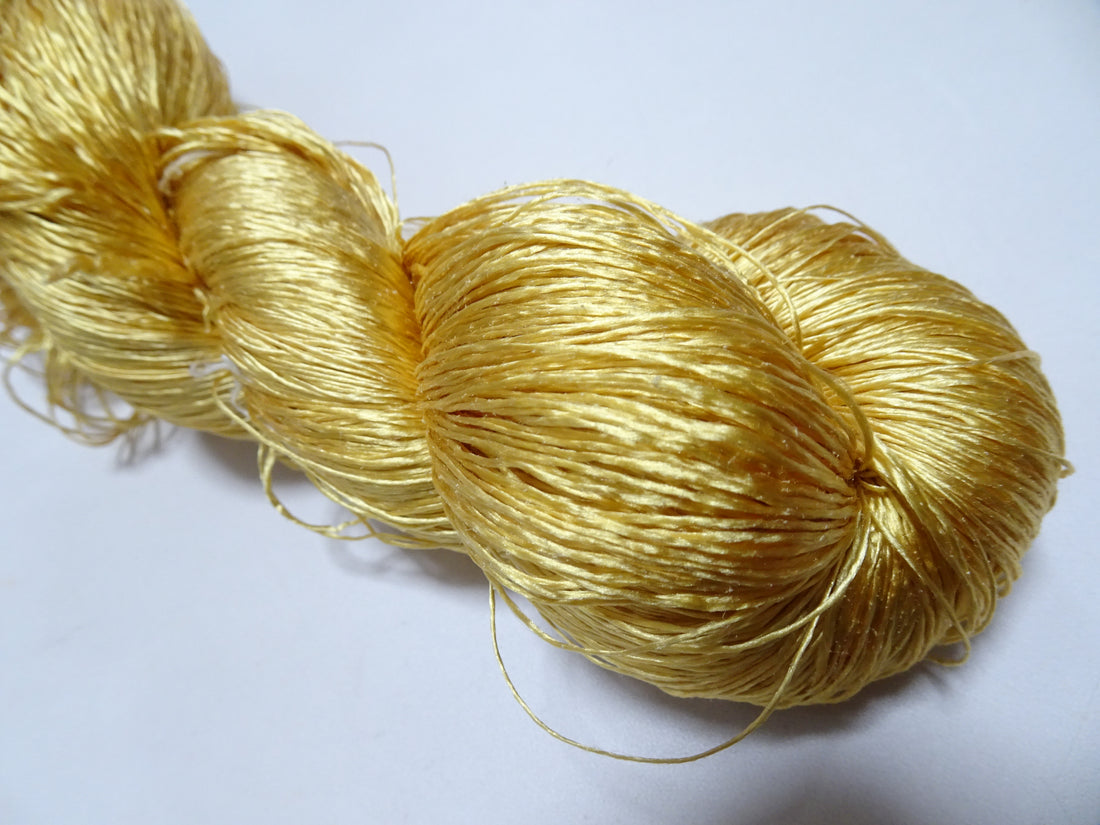 Japanese Vintage Twisted Silk Thread　Embroidery 18825
