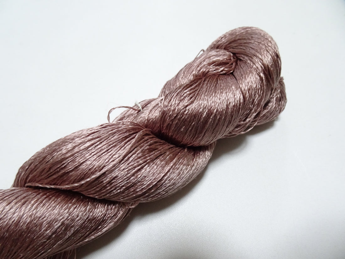 Japanese Vintage Twisted Silk Thread　Embroidery 18827