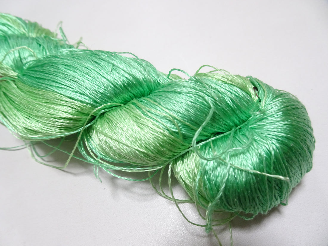 Japanese Vintage Twisted Silk Thread　Embroidery 18828