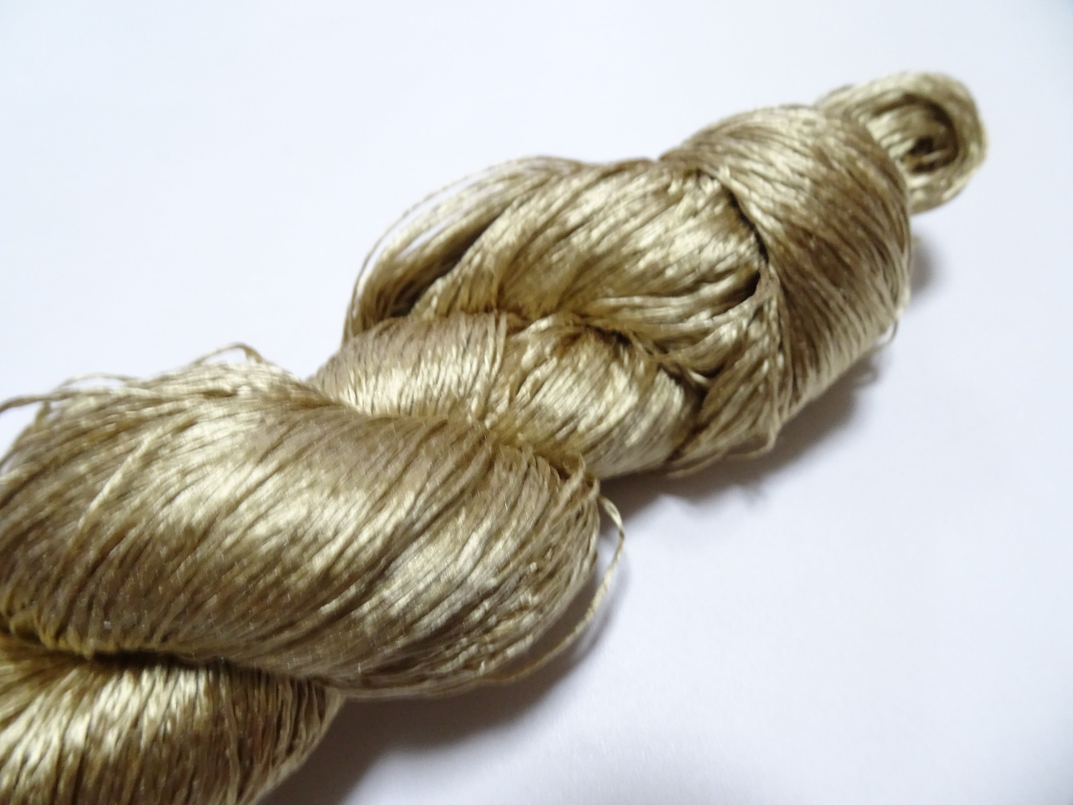 Japanese Vintage Twisted Silk Thread　Embroidery 18831