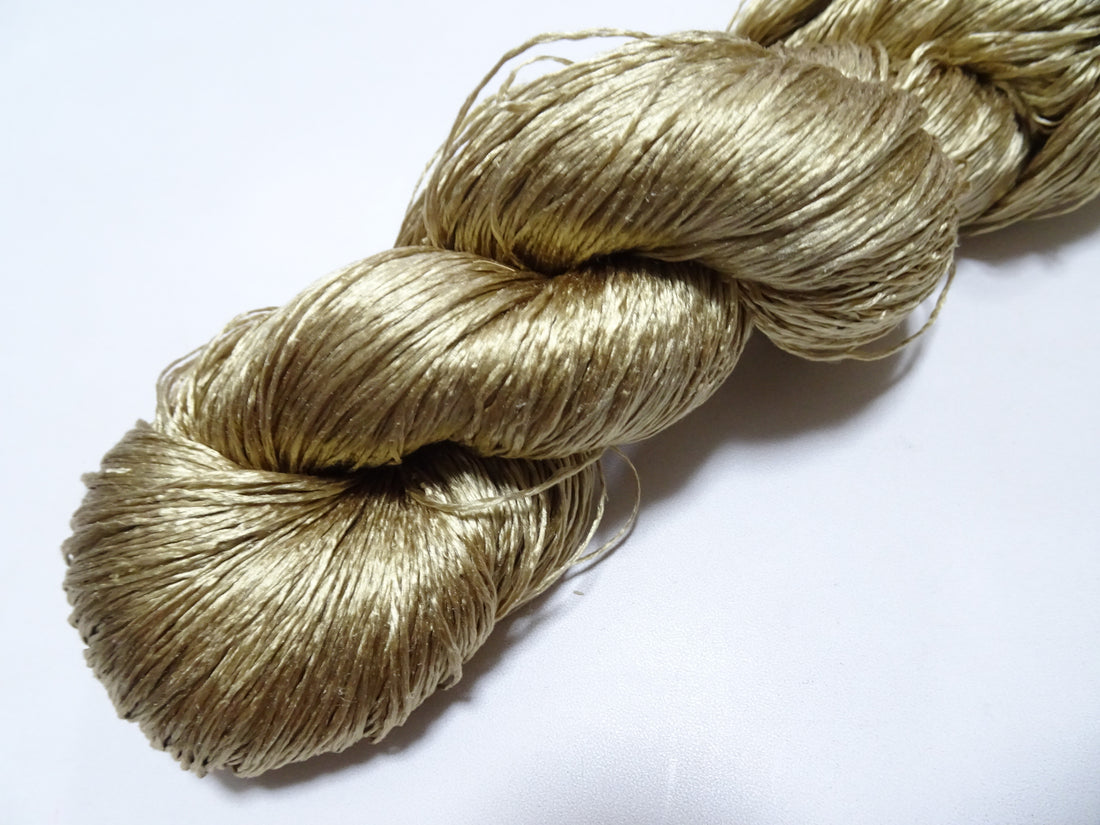 Japanese Vintage Twisted Silk Thread　Embroidery 18831
