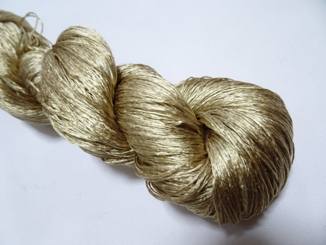 Japanese Vintage Twisted Silk Thread　Embroidery 18831