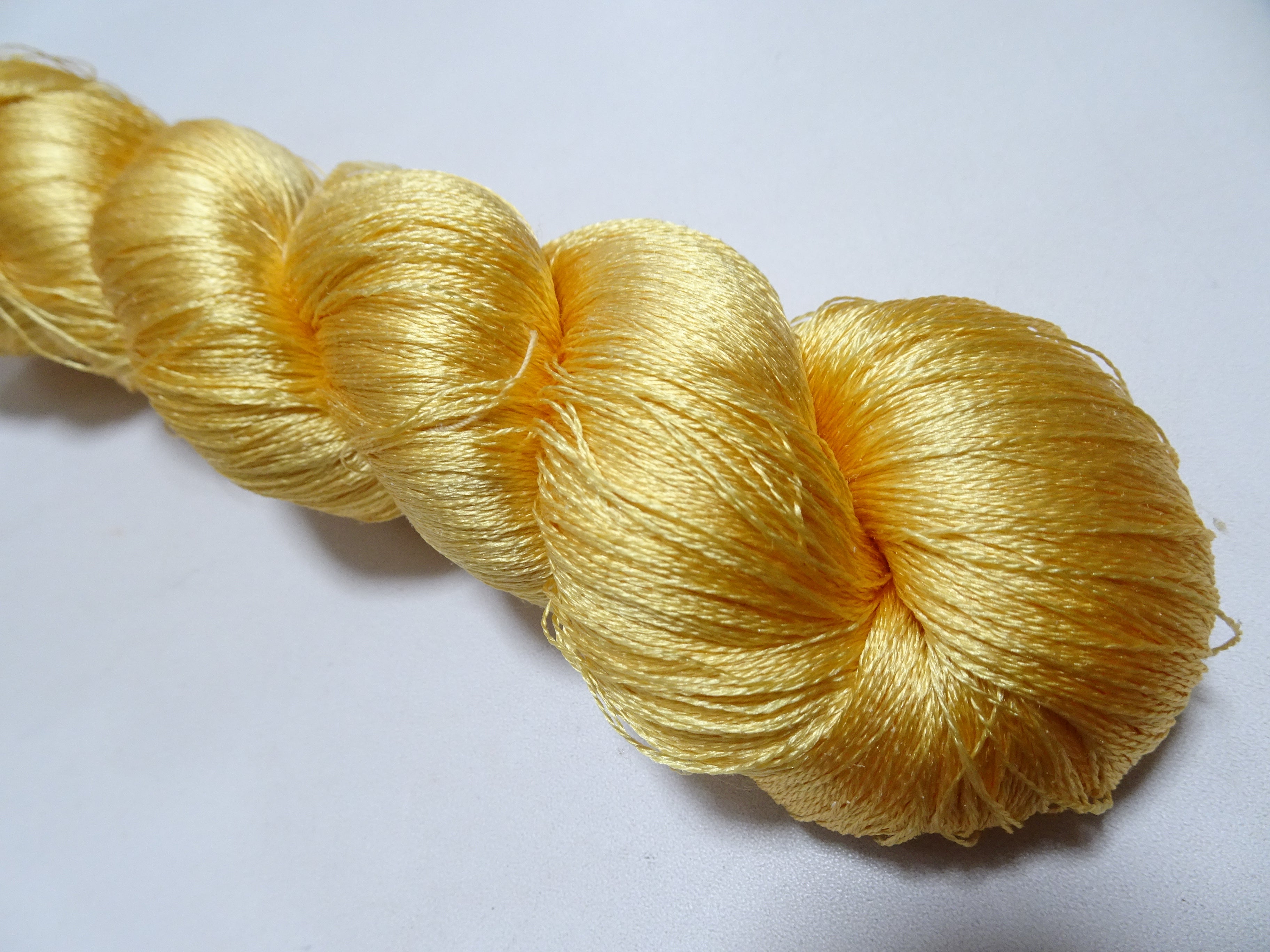 Japanese Vintage Twisted Silk Thread　Embroidery 18833