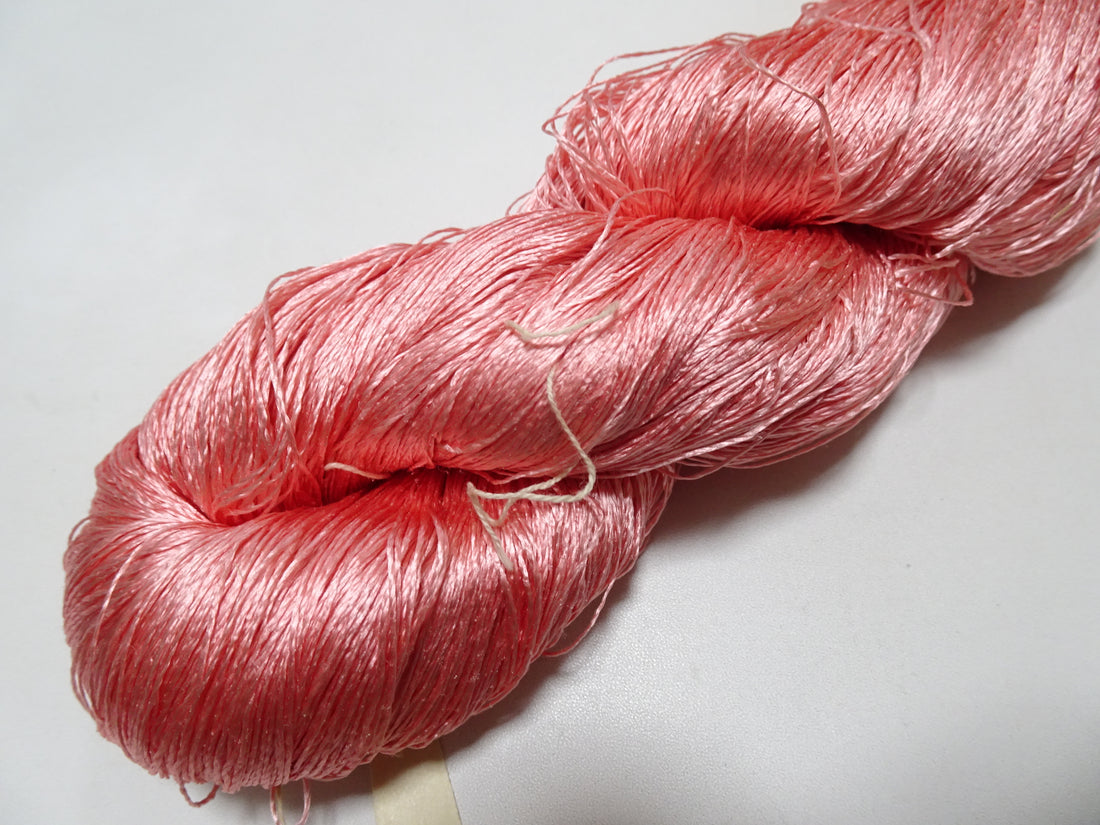 Japanese Vintage Twisted Silk Thread　Embroidery 18836