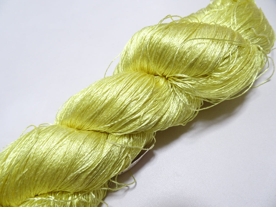 Japanese Vintage Twisted Silk Thread　Embroidery 18837