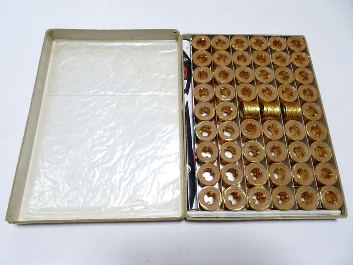 Special price!! Japanese Vintage Finest Gold Leaf (Shin Tankinpaku) flat type Hirahaku 15set  embroidery 15885