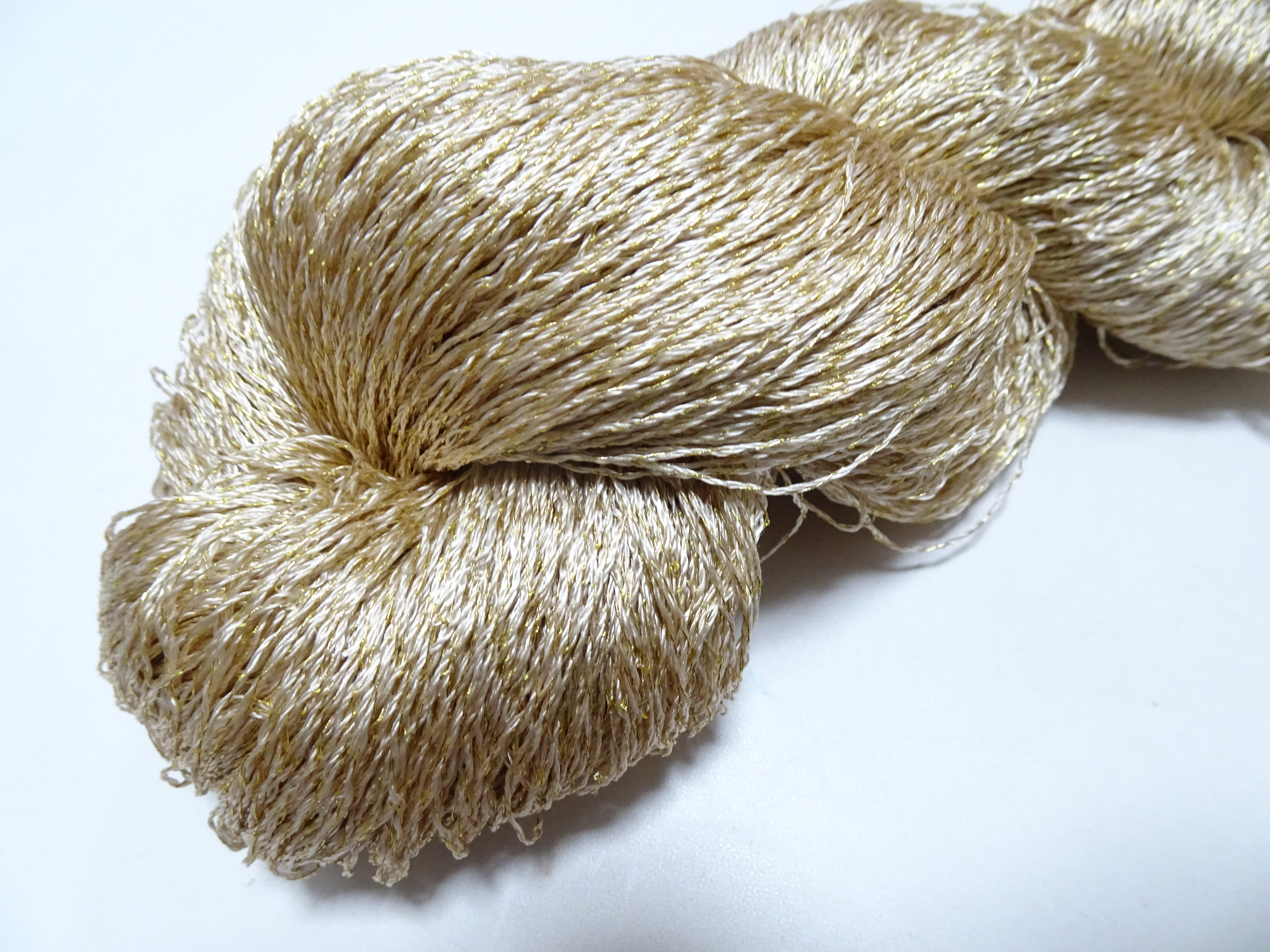 Japanese Vintage High Class Rare Silk Thread Mixture of Gold embroidery 15887