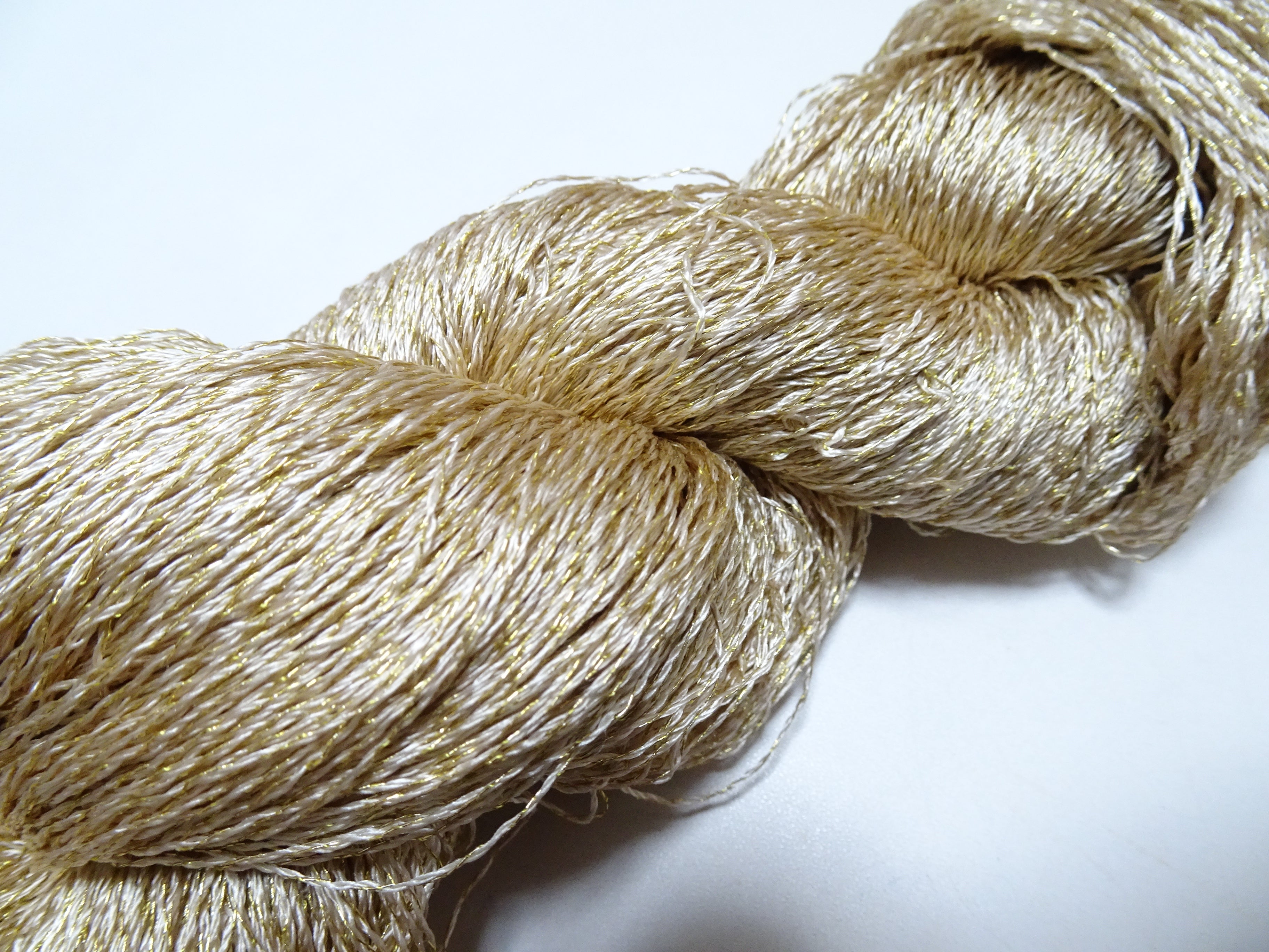 Japanese Vintage High Class Rare Silk Thread Mixture of Gold embroidery 15887