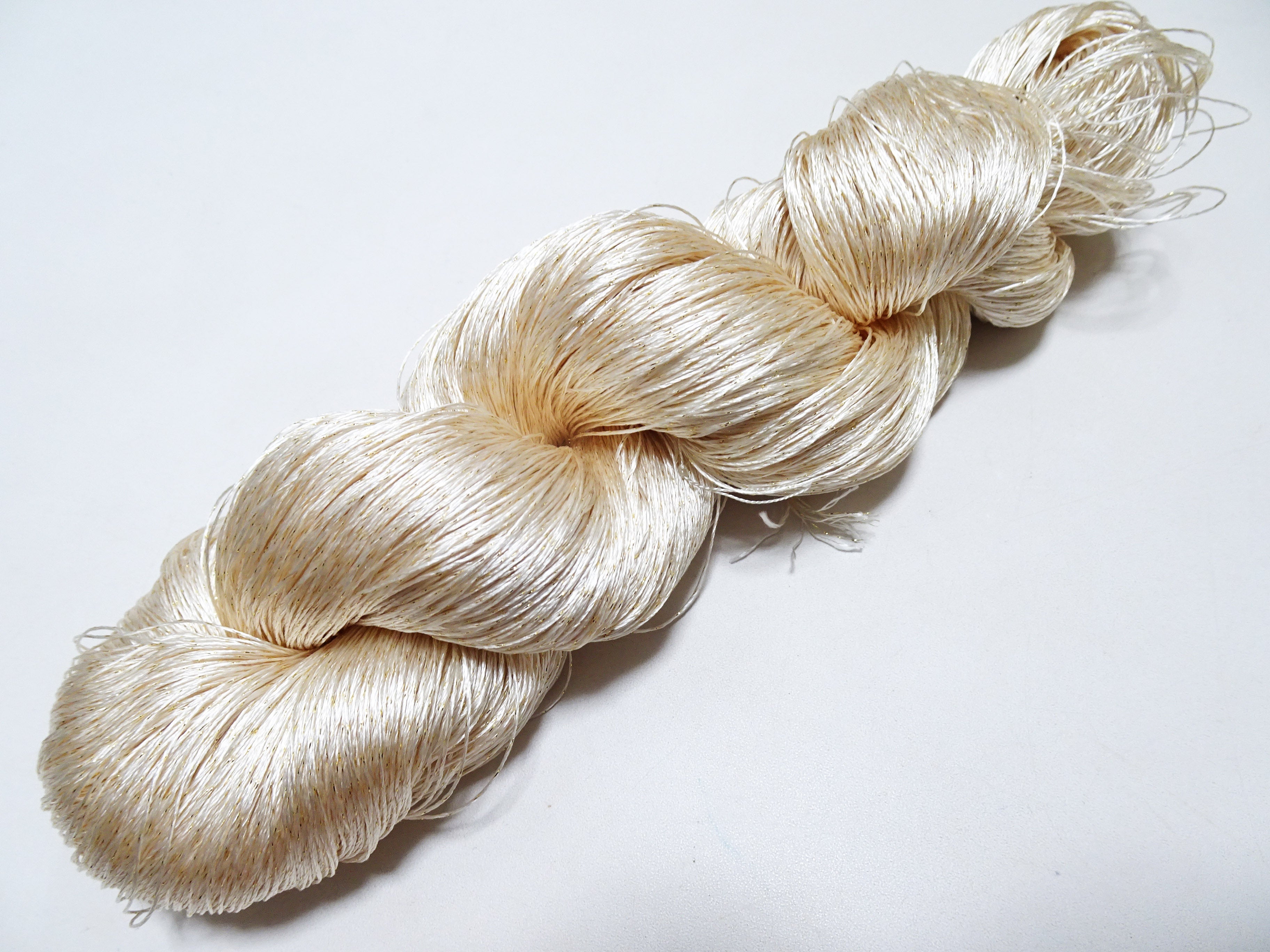 Japanese Vintage High Class Rare Silk Thread Mixture of Gold embroidery 15888